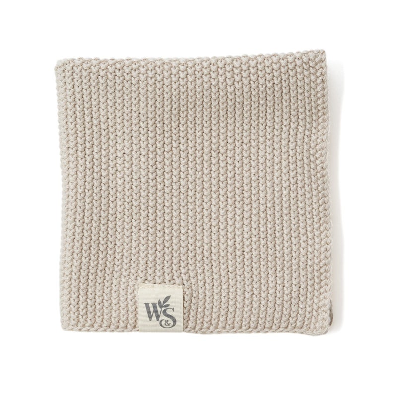 Wild Stone Wild & Stone | Organic Cotton Dish Cloth | Eco-Friendly Kitchen Cloth | Biodegradable & Compostable Cleaning Cloth | Beach Sand - Image 2