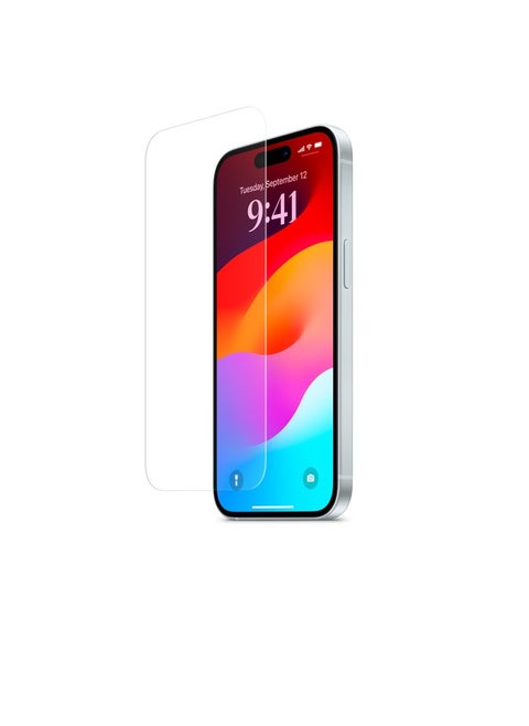 iPhone 15 Screen Protector High Quality Tempered Glass Screen Protector for iPhone 15 6.1" Clear