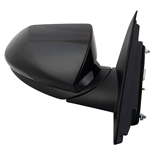 TRQ Right Mirror with Heat Passenger Side Compatible with 2021-2023 Hyundai Elantra HY1321280 HY1321285 - Image 3