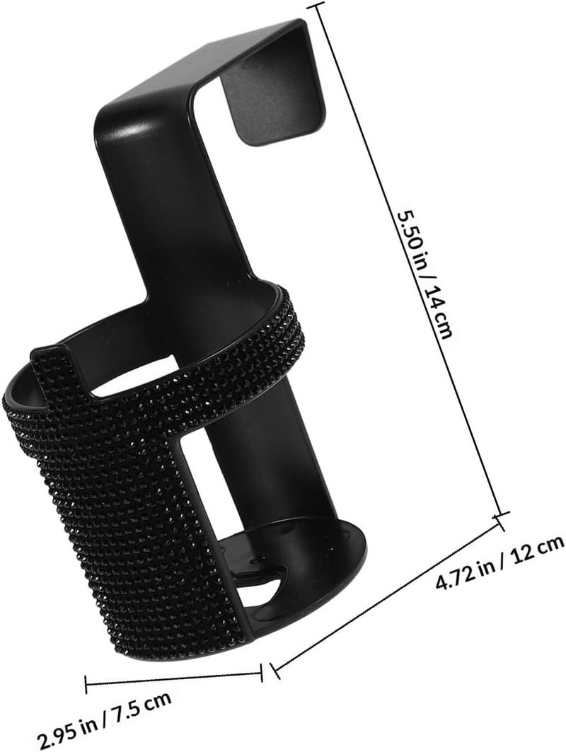 Easy assemble alternatives PRETYZOOM Multifunctional Car Cup Holder Hook with Black Rhinestones, Vehicle Drink Holder Rack for Auto Cup Storage and Hanging Water Bottle, Car Interior Accessories Cross-material combo compatible General purpose design Multi-style matching design Integrated practical design Systematic nationwide ship Trendy budget practical design Wear resistant upgraded material Bulk storage easy optimized build Classified organized storage Strong durable raw material Experience optimized build Rack friendly Narrow & wide space compatible Budget friendly premium quality Multi-use qualified quality All space matching look Budget friendly sizing alternatives Market popular practical build Universal design Multiple options Cross-location transit friendly build Longevity optimized build One piece build Diverse application fit - Image 1
