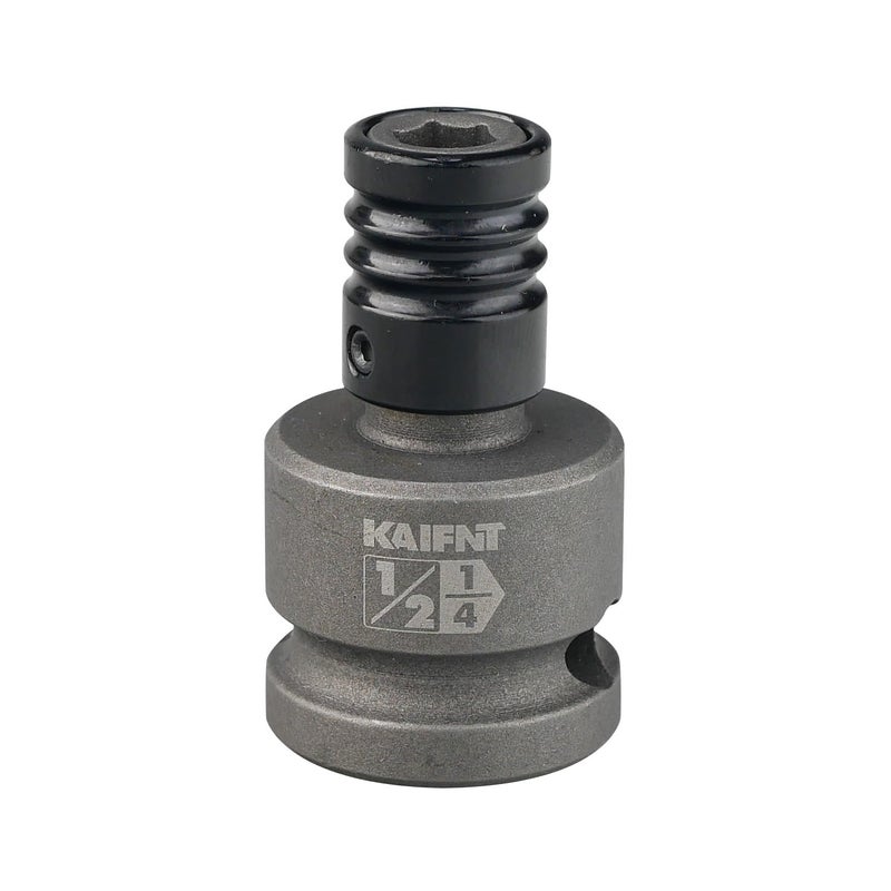 KAIFNT K352007 12inch Drive to 14inch Hex Bit Holder Socket 12DR to 14H Quick Change Impact Adapter