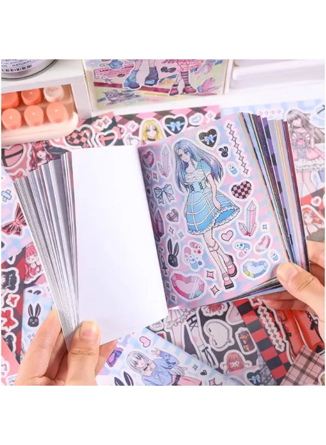 Sweet And Spicy Idols Anime Stickers 50pcs Glitter Matte Finish For Journal Scrapbook Crafts - Image 4