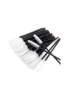 ORiTi 100 Pieces Eyelash Mascara Applicator Disposable Brush, Black  - Image 4