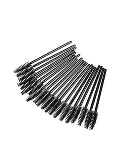 ORiTi 100 Pieces Eyelash Mascara Applicator Disposable Brush, Black  - Image 2
