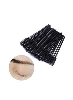 ORiTi 100 Pieces Eyelash Mascara Applicator Disposable Brush, Black  - Image 3