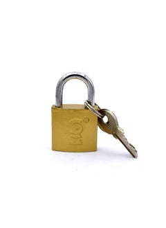 KADRIS Heavy-Duty Security Padlock HA-1426, Weather-Resistant in Solid Brass Lock 25MM - Padlock  shackle with Keys for Sheds, Storage Unit, School, Gym Locker, Fence, Toolbox, Hasp Storage  - Image 2