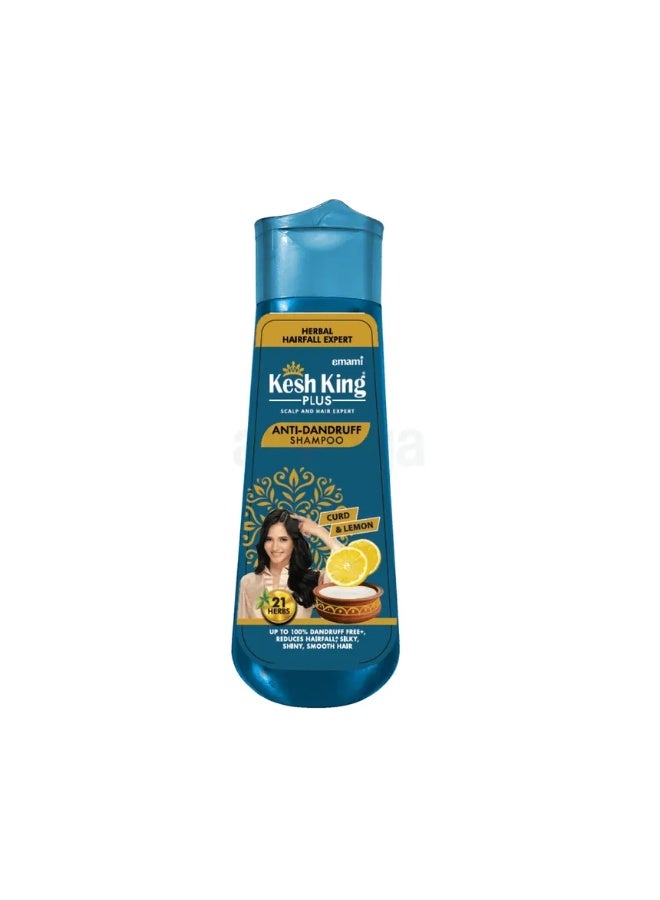 KESH KING Emami Scalp and Hair Medicine Anti-Dandruff Shampoo 200ml with Curd & Lemon