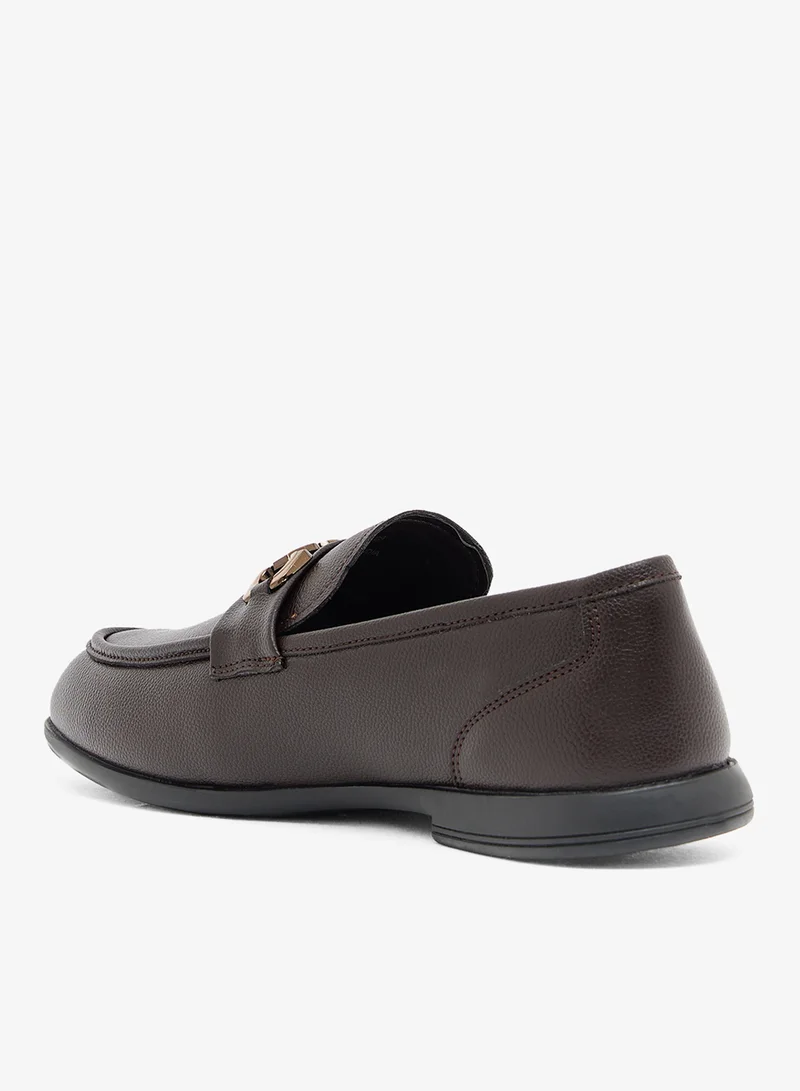 Robert Wood Saddle Detail Loafers