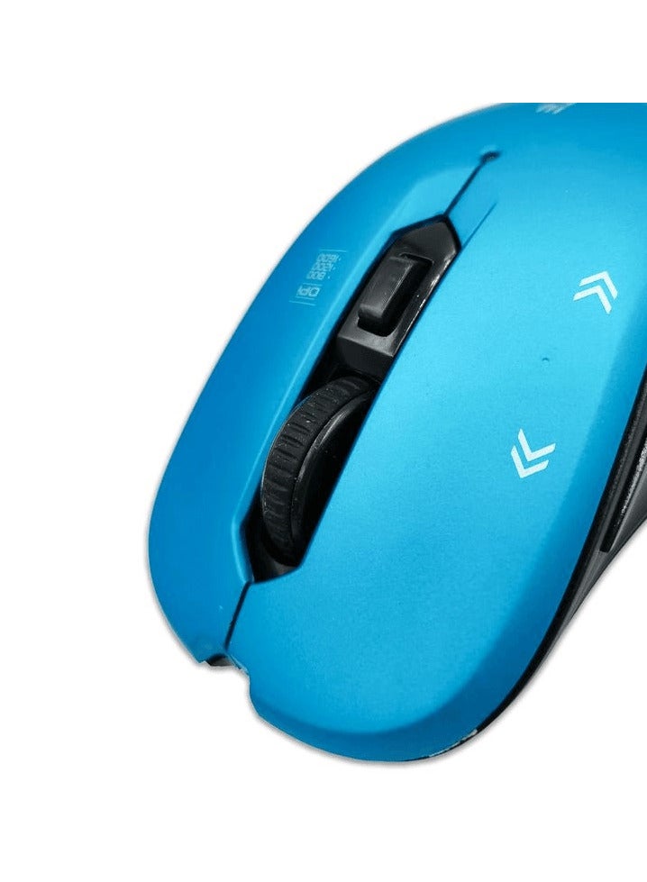 Optical Tracking Ergonomic Mouse, Slider Wireless Mouse 2400 mAh Windows Devices - Image 4