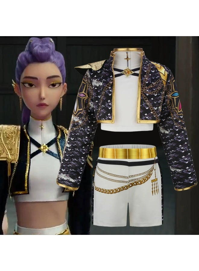 general K-Pop: Demon Hunters cosplay character party performance costume gift for Family and Friends - Image 1