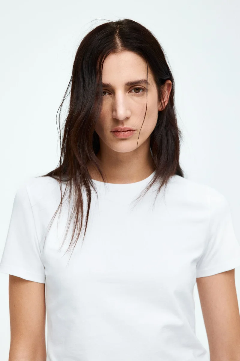 اتش اند ام تي-شيرت قصير