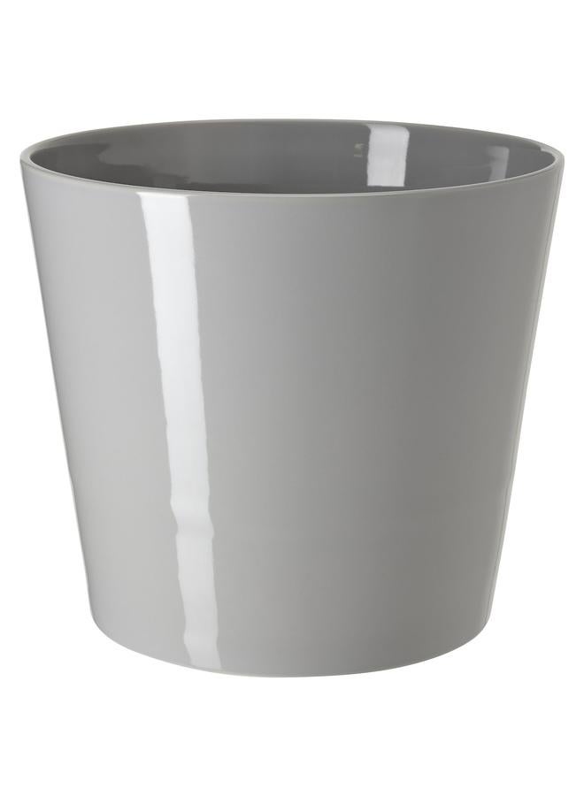 Zaboon Plant pot, in/outdoor grey, 24 cm - Image 1