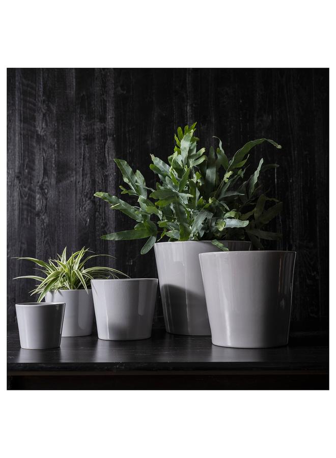 Zaboon Plant pot, in/outdoor grey, 24 cm - Image 2