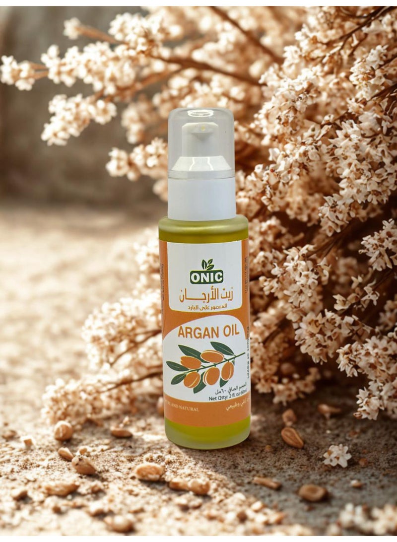 ONIC Argan Oil by ONIC – A Multi-Purpose Oil Rich in Antioxidants | Ideal for Fighting Wrinkles and Split Ends | Boosts Hydration and Shine | Suitable for Sensitive Skin and Dry Hair | Free from Fragrances and Harsh Chemicals - Image 2