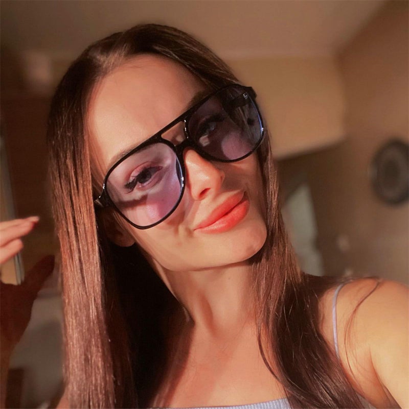 willochra Vintage oversized Double beam 70s Pilot Sunglasses Women Men Classic Large Squared Frame Travel glasses F28 (C6) - Image 5