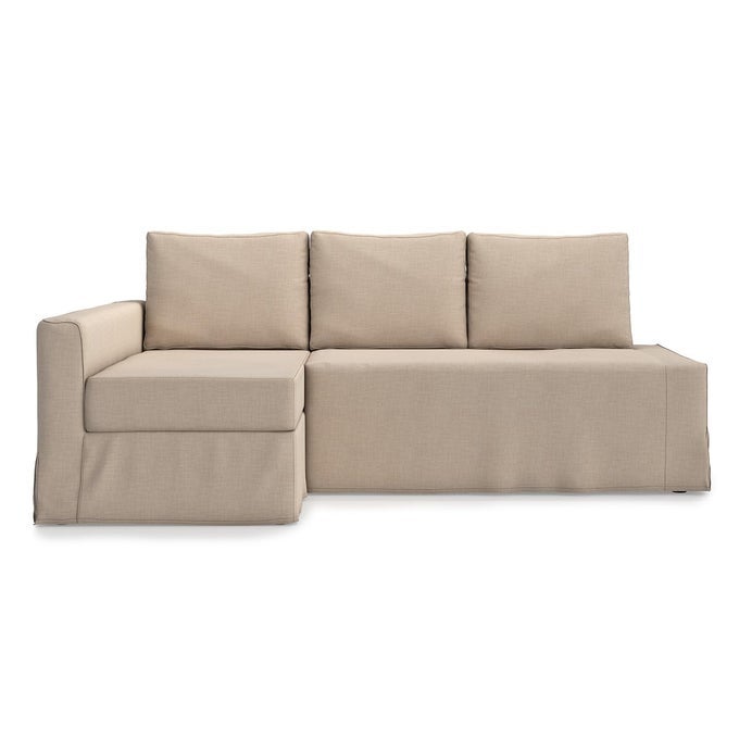 FRIHETEN SLEEPER SOFA COVER REPLACEMENT FOR IKEA FRIHETEN COUCH COVER FRIHETEN COVER FRIHETEN SOFA COVER ONLYLIGHT KHAKI LEFT CHAISE