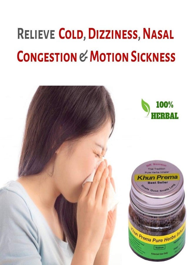 HANI PO™ Ms. Premaa Herbal Inhalant Thai Traditional 8g - Pack of 1 | Imported Comfort Oil for Women, Men, Adults, Girls & Boys - Thailand Product - Image 4