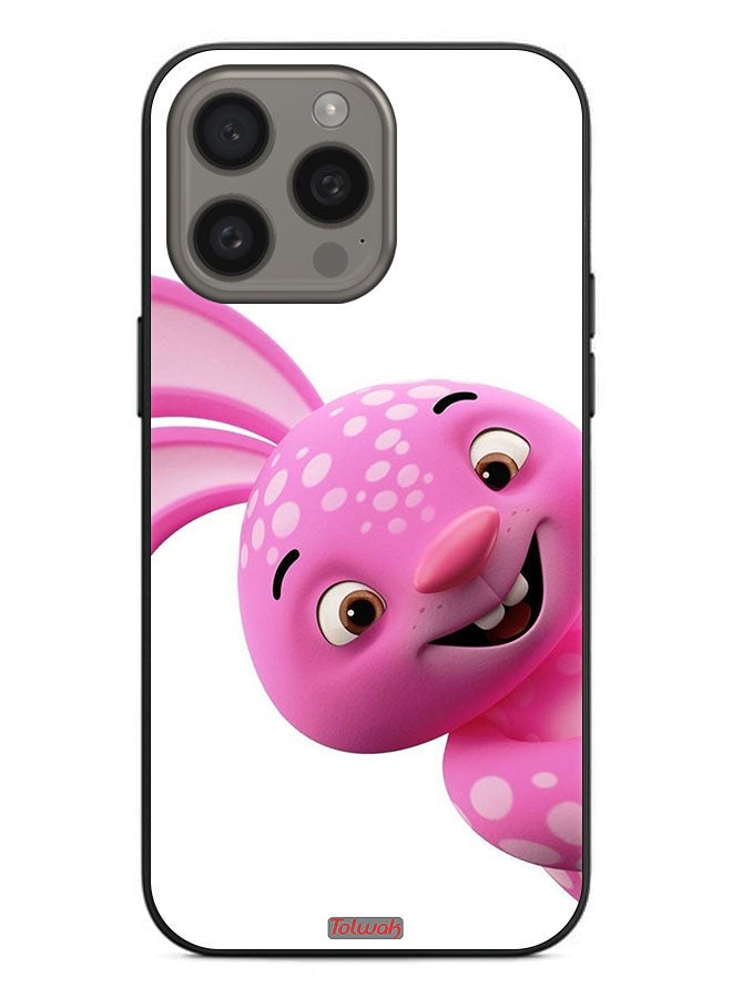 Tolwak Apple iPhone 15 Pro Max Protective Case Cover Hey Two Teeth  - Image 2