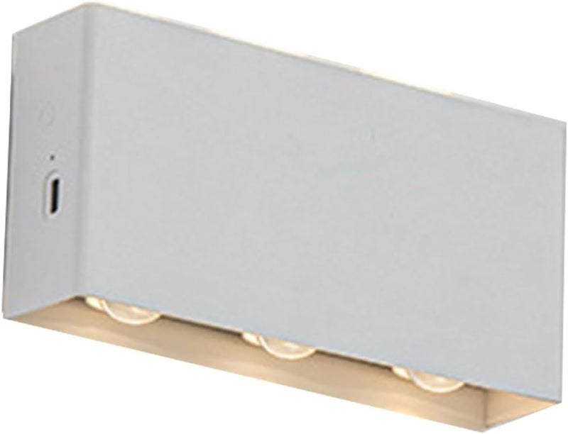 Rechargeable White LED Wall Lamp Gentle Night Light For Safe Home Navigation - Image 1