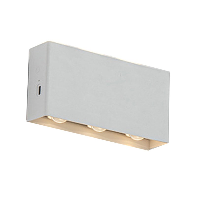 Rechargeable White LED Wall Lamp Gentle Night Light For Safe Home Navigation - Image 2