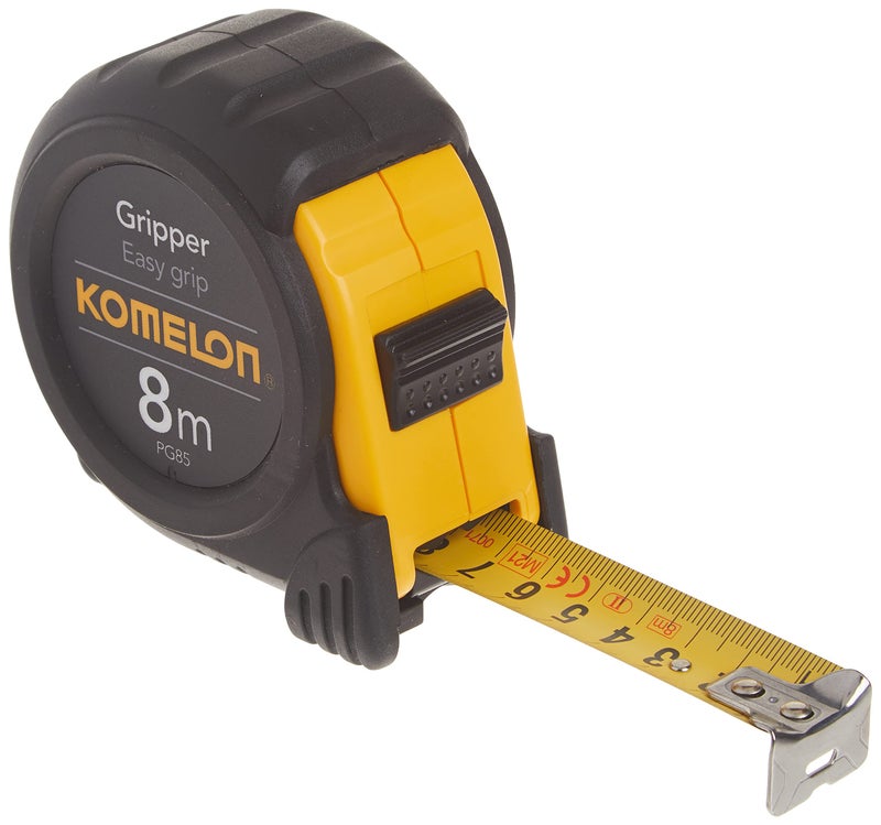 Komelon PG85 8m by 25mm Metric Gripper Tape, Black - Image 1