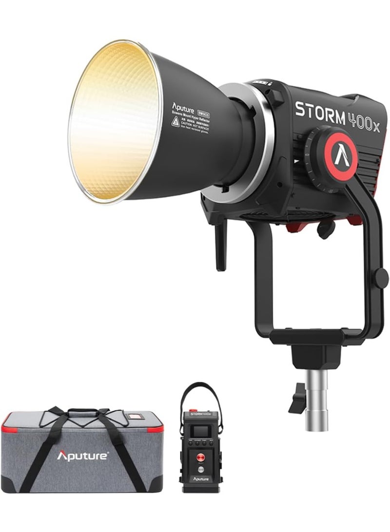 Aputure Storm 400x Bi Color 400W Point Source LED Light With Standard Bowens Mount - Image 1