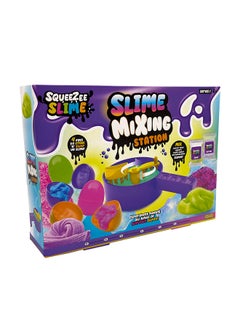RMS Myo Slime Mixing Station – 4 Eggs For Storing And Swapping Slime – Mix Glitter, Glow, Unicorn, Fluffy, Bobble, And Holographic Slime  - Image 1