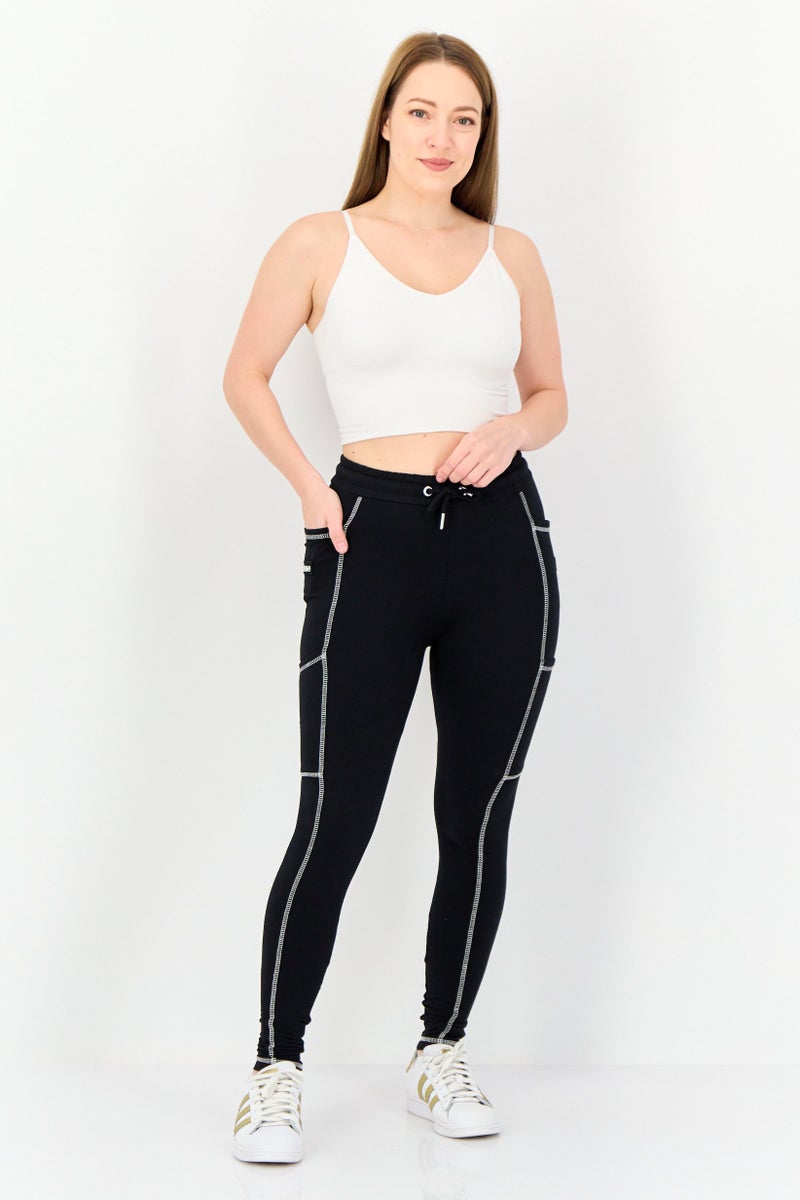 Ellesse Women Sportswear Fit Outdoor Leggings, Black - Image 4