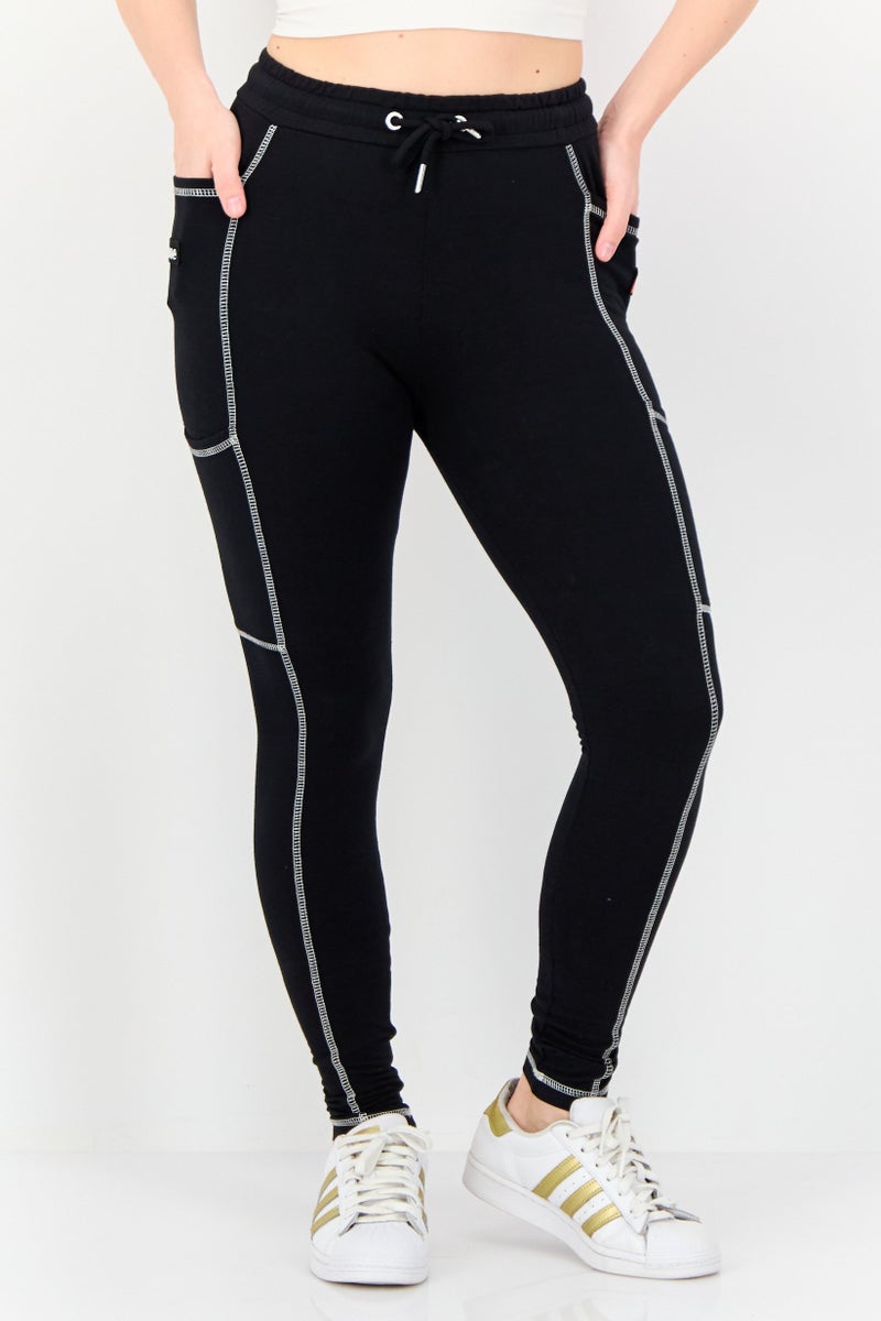 Ellesse Women Sportswear Fit Outdoor Leggings, Black - Image 1