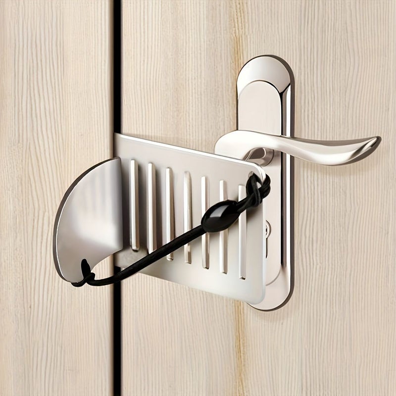 Portable Travel Door Lock 1pc for Hotel Apartment Security - Image 5