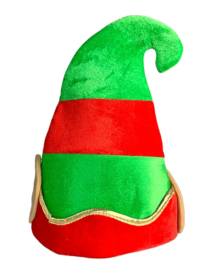 Little Surprise Box Big Elf Ears Rich Velvet Christmas Party Hat