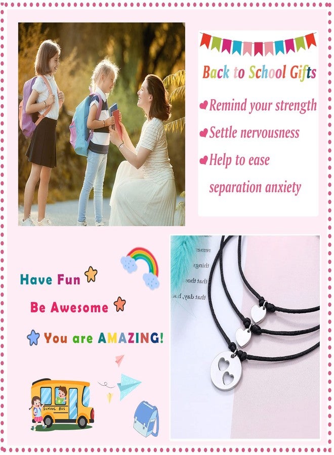 Sincere Back to School Gifts Stuff Bracelet Mommy and Me, First Day of Kindergarten Preschool 1st 2nd Grade School Bracelet Gift Mom Mother Daughter - Image 2