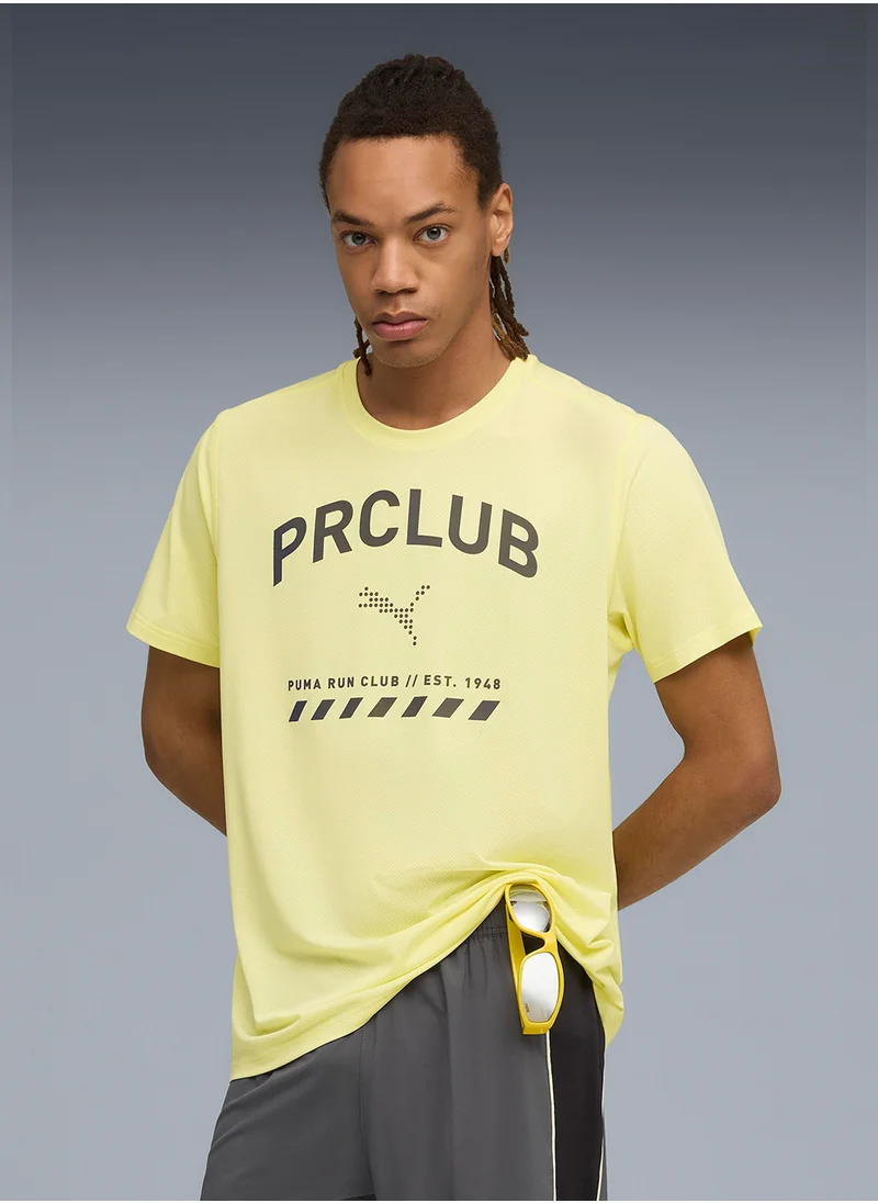 بوما Run Club Graphic Mesh T-Shirt