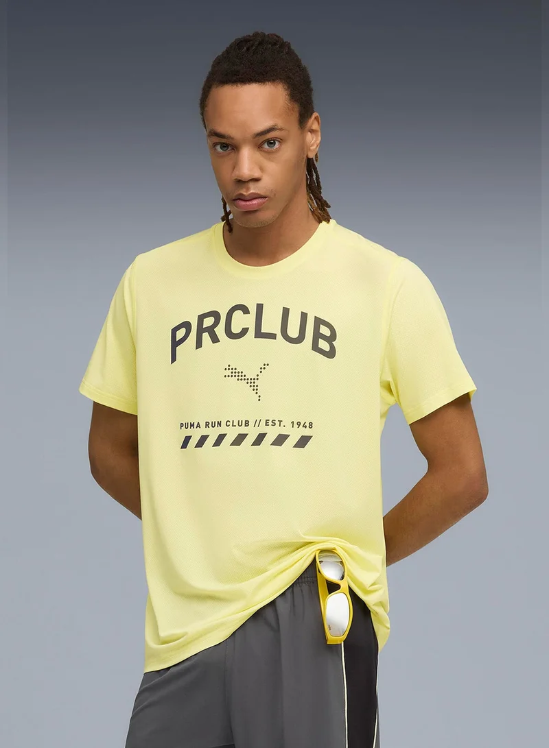 PUMA Run Club Graphic Mesh T-Shirt