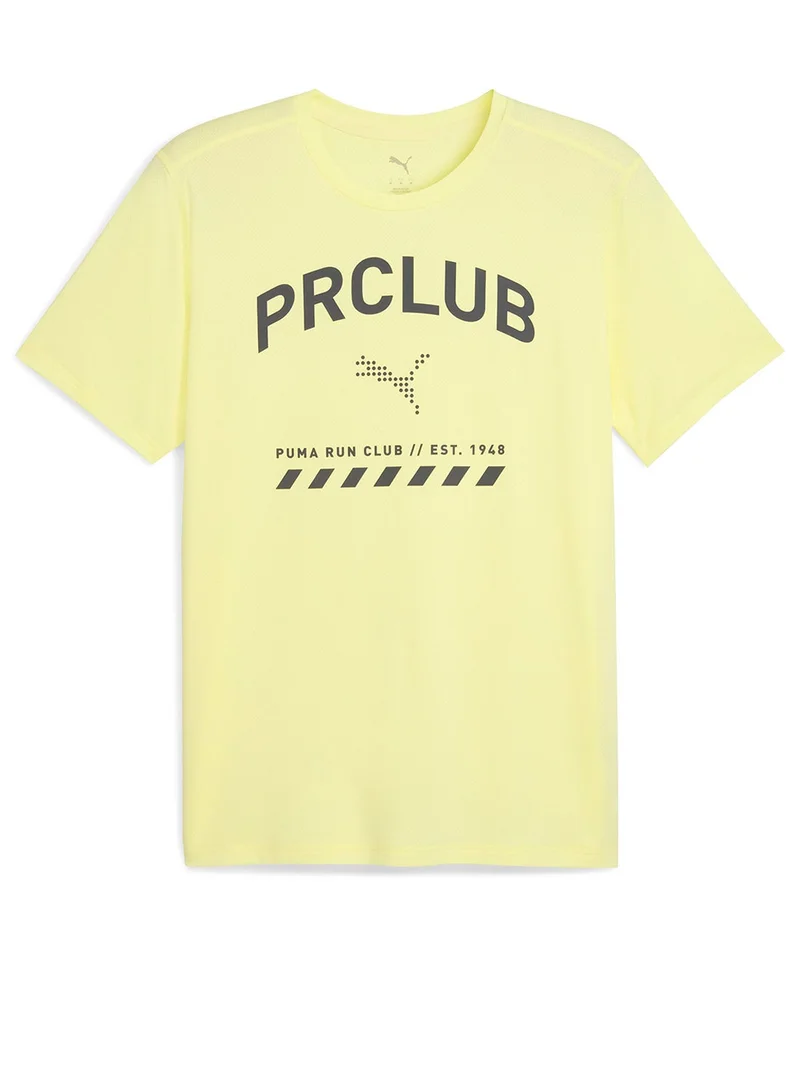 PUMA gold moon Run Club Graphic Mesh T-Shirt for Men | Best Price UAE