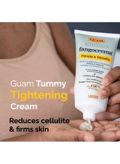guam Anticellulite Cream For Belly Hot Skin Tightening Cream For Stomach With Black Tourmaline Natural Cellulite Remover And Liporeducing Tummy Tightening Cream 150 Ml  - Image 3
