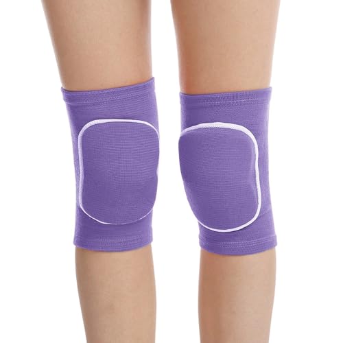 JUMISEE Kids Knee Pad, Anti-Slip Padded Sponge Knee Brace Breathable Flexible Elastic Knee Support for Football Volleyball Dance Skating Basketball Sports - Image 1