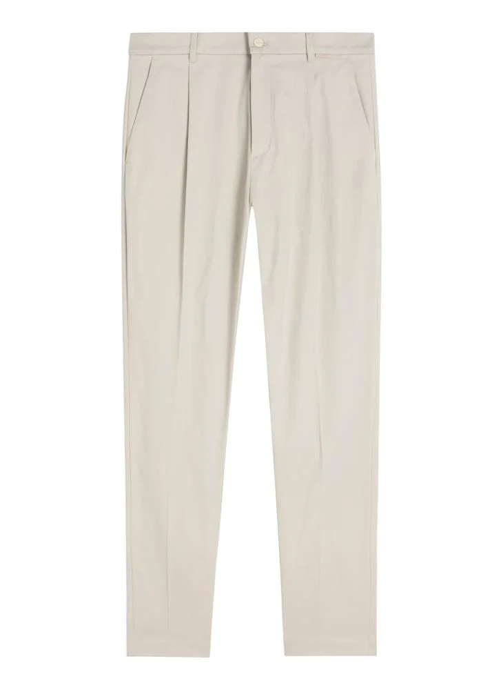 كالفن كلاين Satin Stretch Tapered Chino Trousers