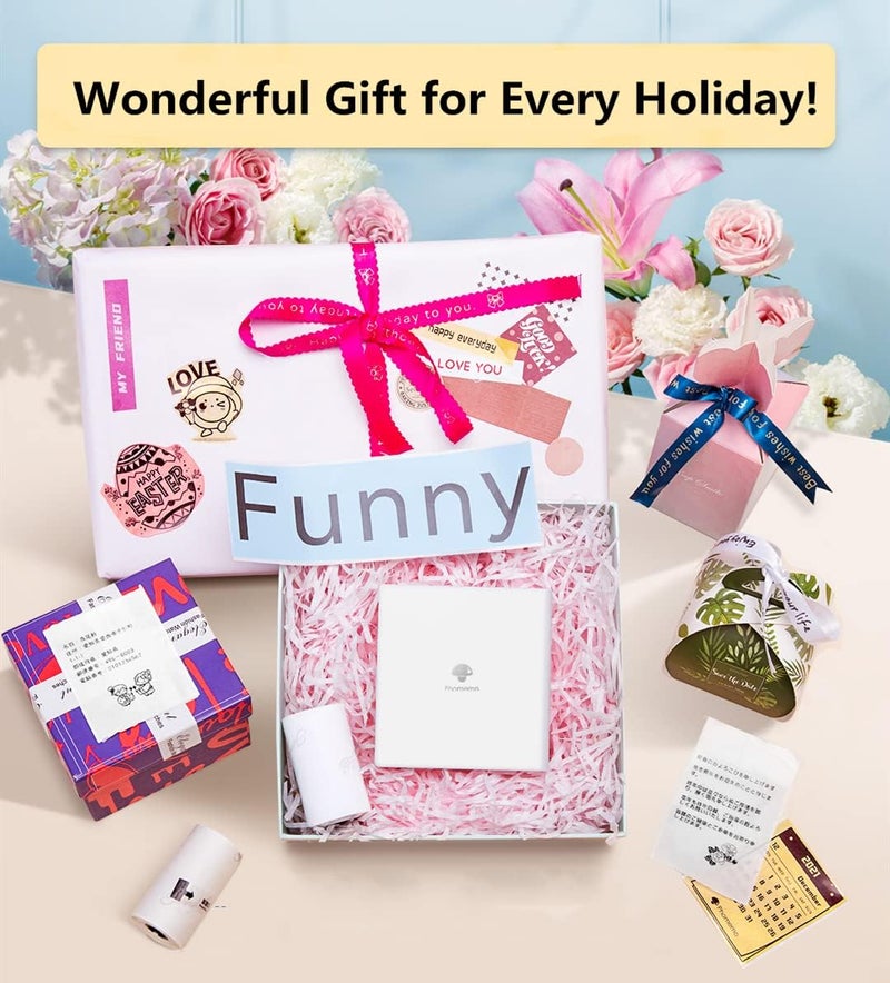 phomemo Mini Printer M02 Pocket Printer- Mini Bluetooth Portable Wireless Mobile Thermal Printer Compatible With Android Ios, Mutilfuction For Company Businesse, Work Plan, Meeting Notes - Image 5