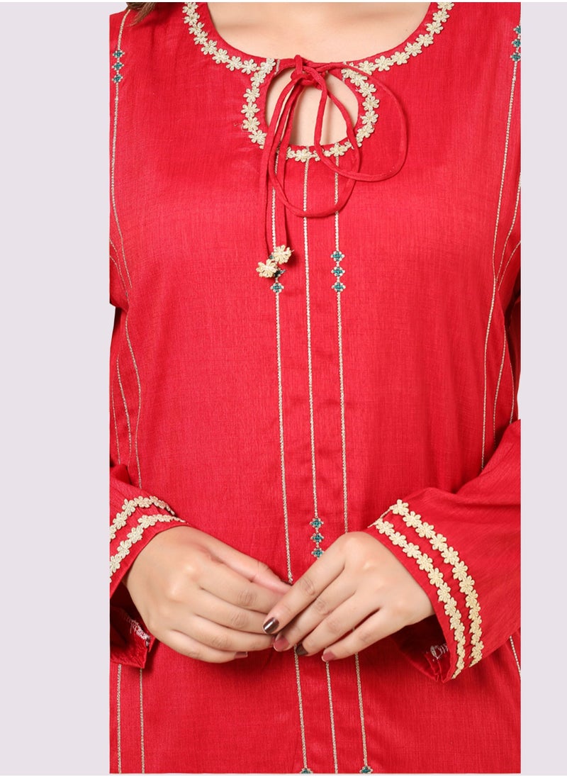Sara Arabia Sara Plain Weave jalabiya  - Image 3