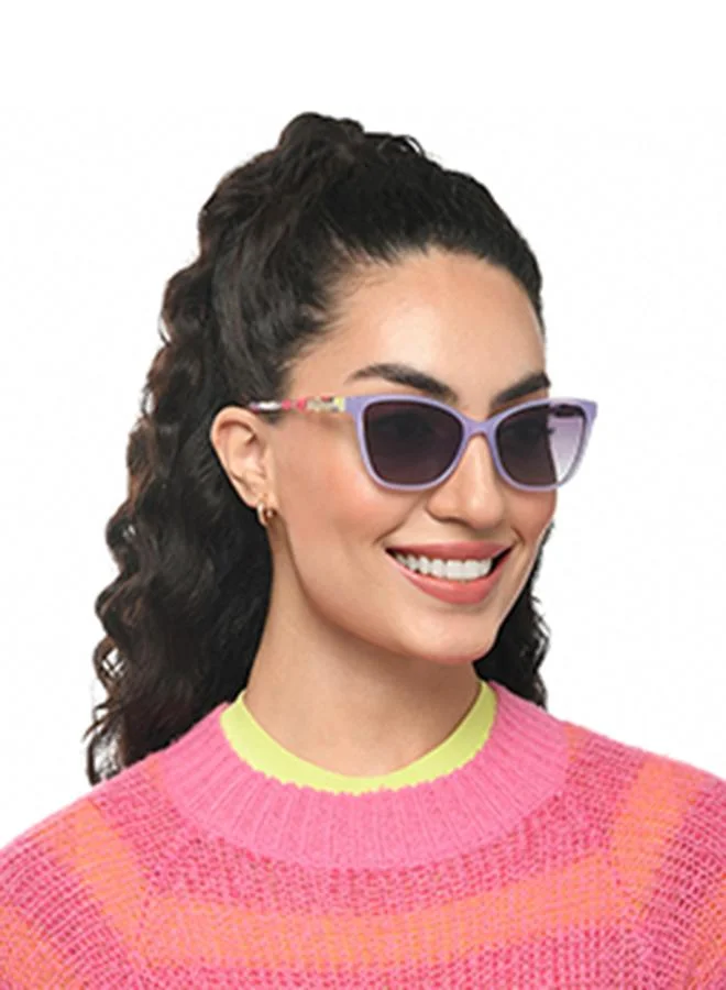 VINCENT CHASE Women's Full Rim Cat Eye In Bloom Branded Latest And Stylish Sunglasses Polarized And 100% UV Protected Women Medium VC S16660