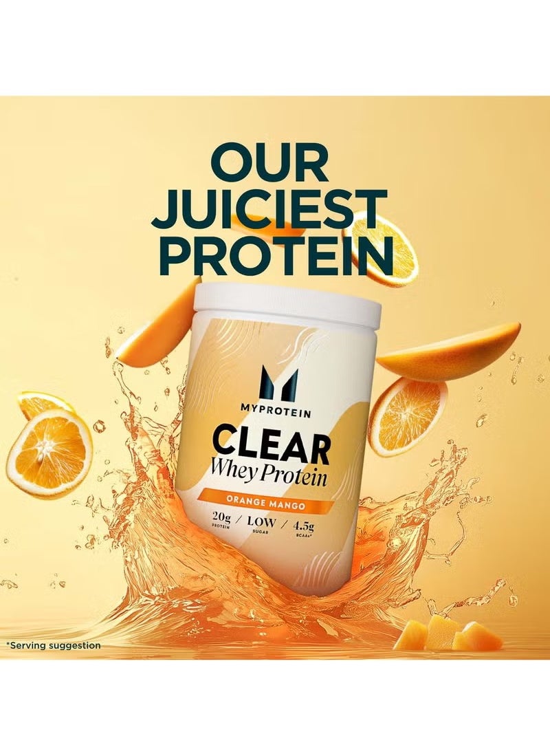 Myprotein Myprotein Clear Whey Protein Orange Mango Flavour 26 g 1 serving (Sample)  - Image 3
