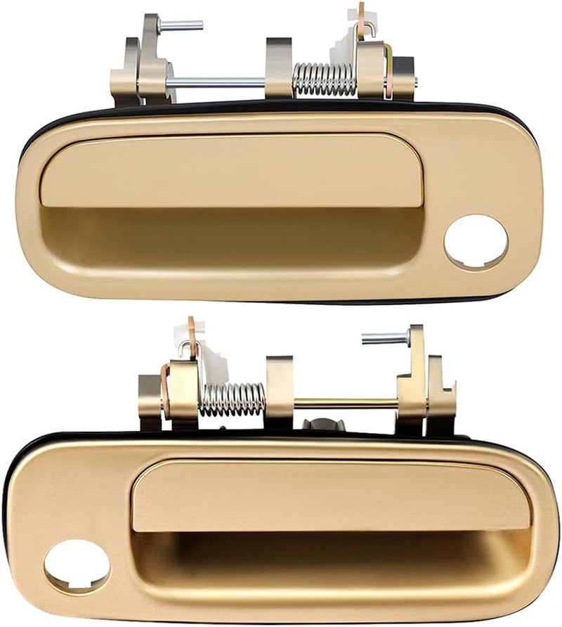 OCPTY Exterior Door Handles Replacement for 1992-1996 Toyota Camry - Beige (2pcs) - Image 1