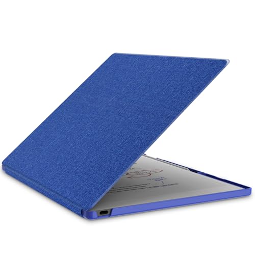 E NET-CASE Case for Remarkable Paper Pro Tablet 11.8 inch (2024 Released), Slim Lightweight Folio Auto Sleep/Wake Design, Cover for Remarkable Paper Pro Digital Paper with Pencil Holder (Deep Blue) - Image 1