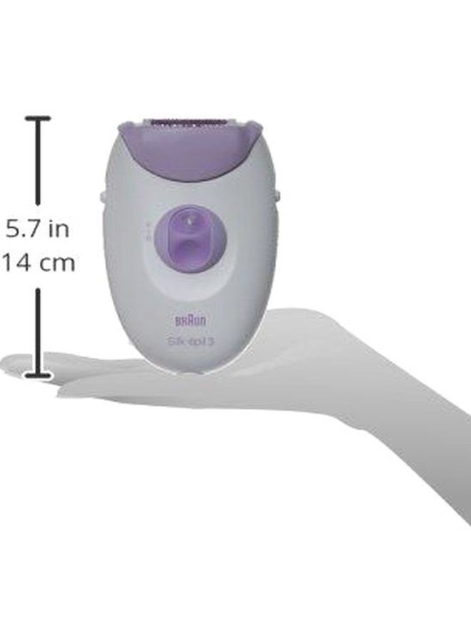 BRAUN Beauty Legs Epilator With Massage Cap White/Purple - Image 4