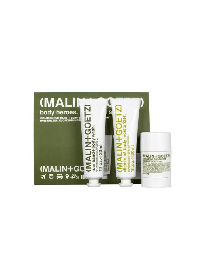 Malin + Goetz Body Heroes Kit - Image 2
