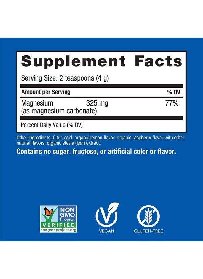 Natural Vitality - Calm The Antistress Drink Mix Magnesium Supplement Powder Raspberry Lemon 20 Ounce - Image 1