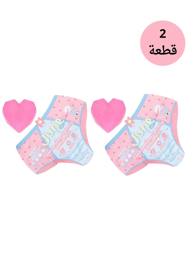 جون [أصلي 100%] جون صابون فريش الكورية للمناطق الحساسه للنساء 2*50جم (2 قطعة) - Image 1