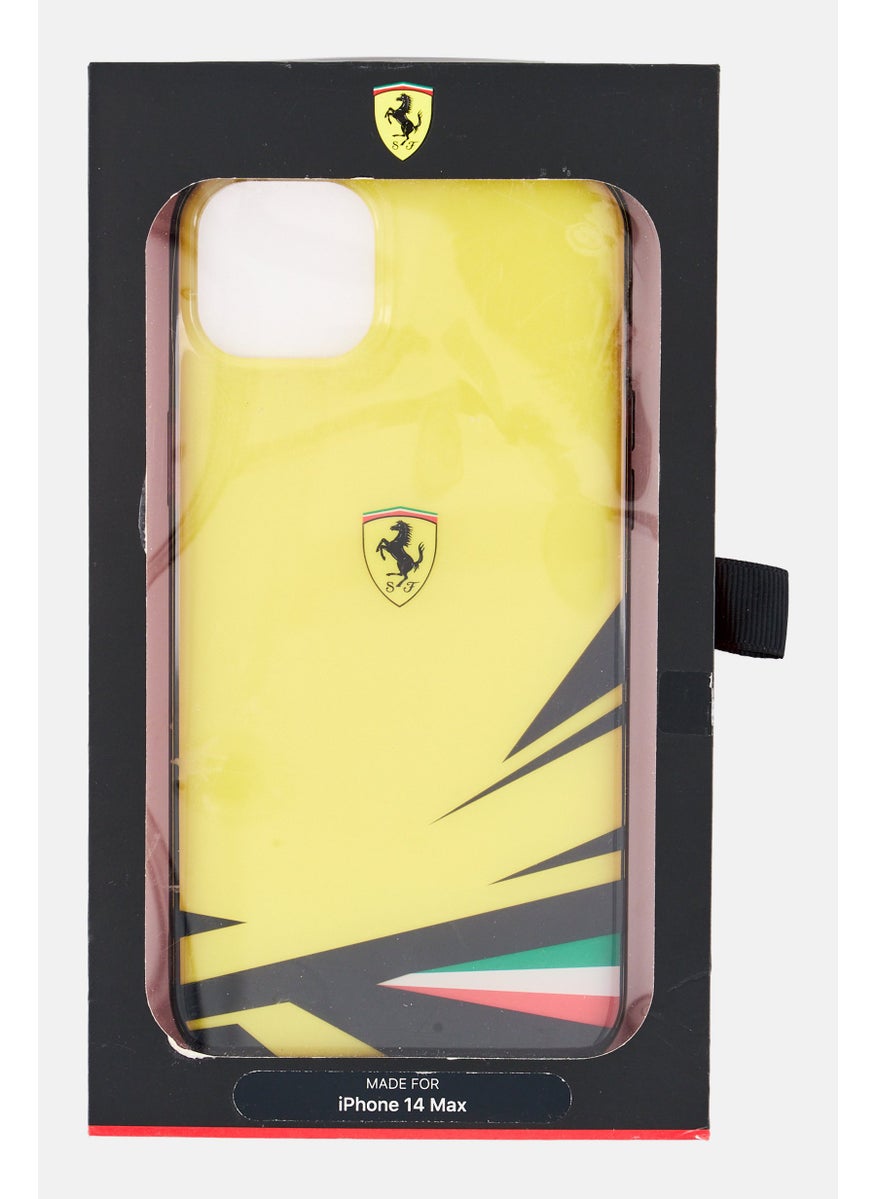 Scuderia Ferrari iPhone 14 Plus Brand Logo protective Case, Multicolor  - Image 1