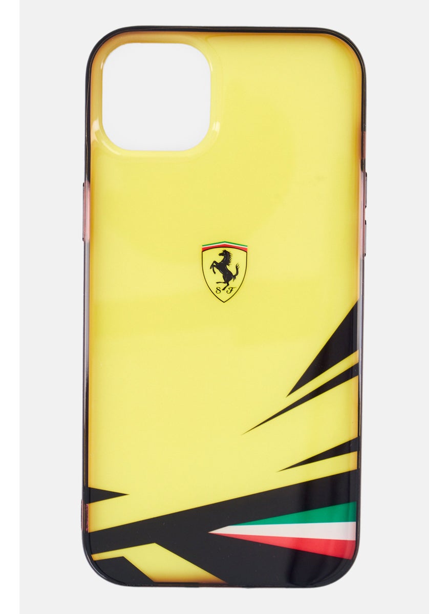 Scuderia Ferrari iPhone 14 Plus Brand Logo protective Case, Multicolor  - Image 4